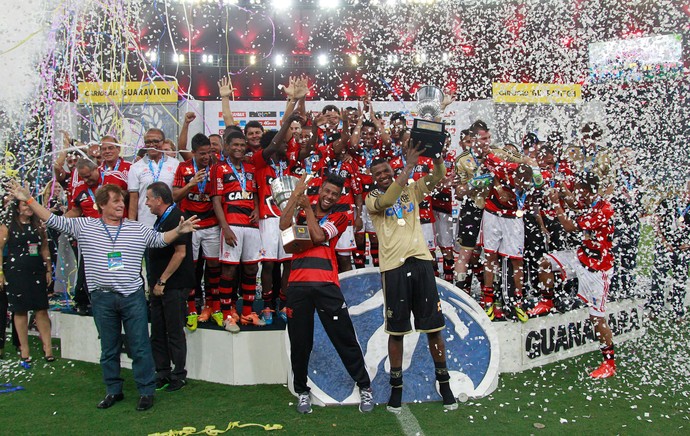 flamengo taça guanabara campeão (Foto: Marcio Alves/Agência Globo)