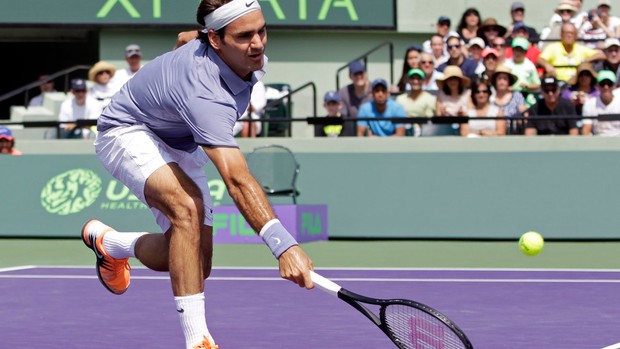 roger federer  Masters 1000 de Miami tenis (Foto: AP)