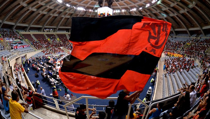 basquete liga das américas torcida flamengo (Foto: André Durão / Globoesporte.com)