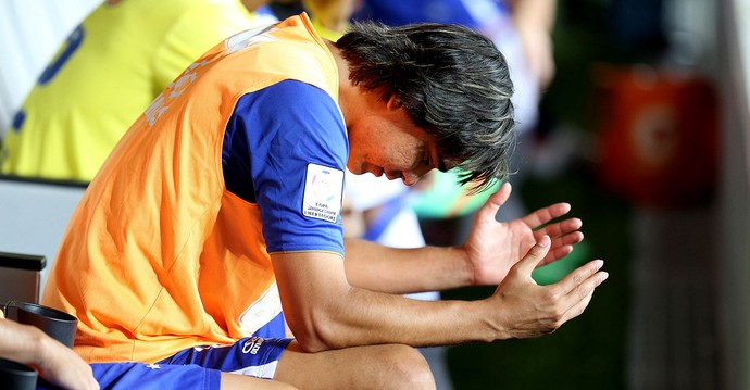 Marcelo Moreno cruzeiro defensor libertadores (Foto: Cristiane Mattos / Agência Estado)