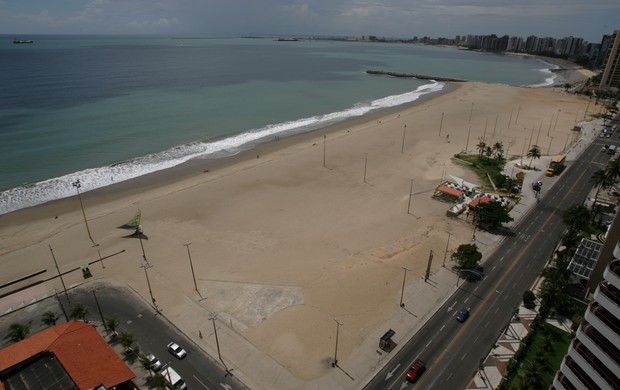 Praia de Iracema (Foto: Agência Diário)