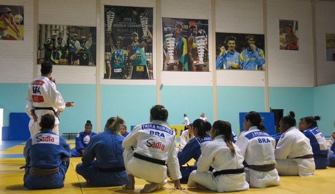 treinamento internacional judô saquarema vôlei (Foto: Raphael Andriolo)