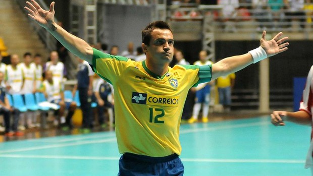 futsal falcão brasil e paraguai (Foto: Luciano Bergamaschi / CBFS)