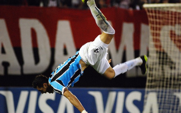 Rhodolfo, Grêmio, comemoração (Foto: EFE)