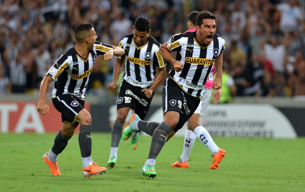 Ferreyra gol Botafogo (Foto: André Durão / Globoesporte.com)