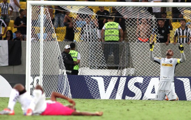 Jefferson jogo Botafogo e Independiente del Valle (Foto: Vitor Silva / SS Press)