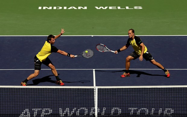 Bruno Soares e Alexander Peya Indian Wells (Foto: AFP)