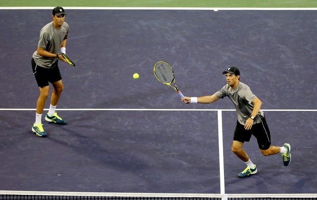 Mike e Bob Bryan Indian Wells (Foto: AFP)