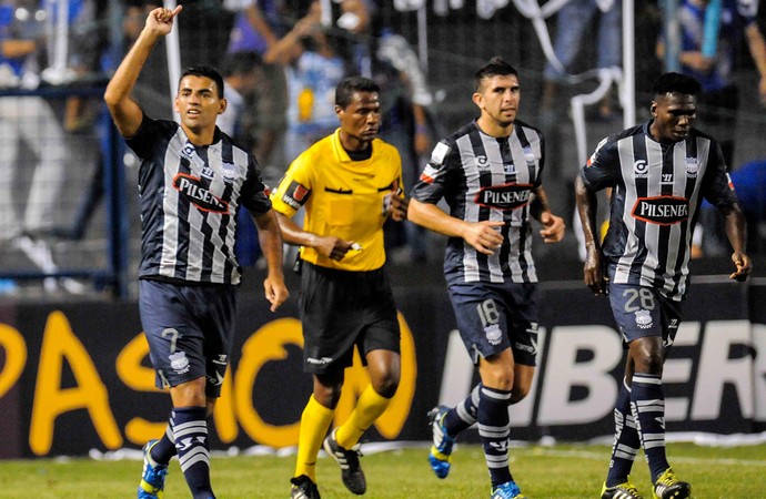 Escalada, Emelec 2 x 1 León, Libertadores (Foto: EFE)