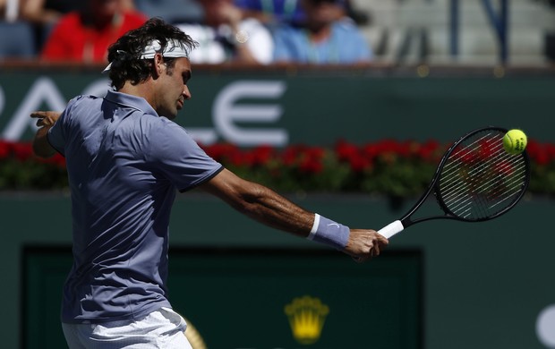 tênis roger federer indian wells (Foto: EFE)