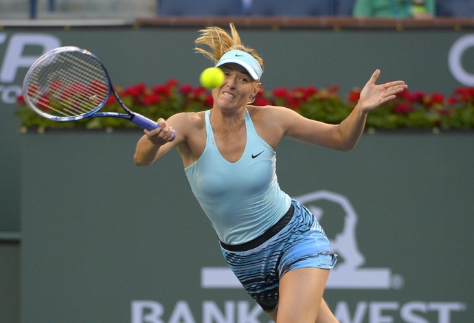 tênis maria sharapova indian wells (Foto: AP)