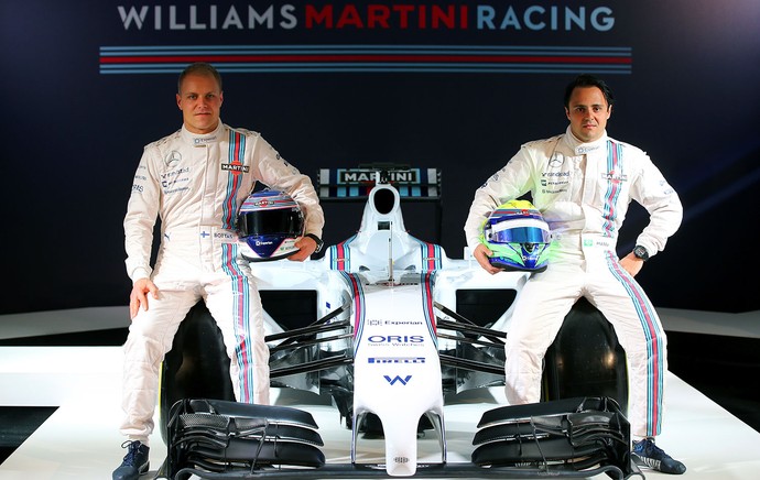 Felipe Massa novo carro da Williams F1 lançamento (Foto: Getty Images)