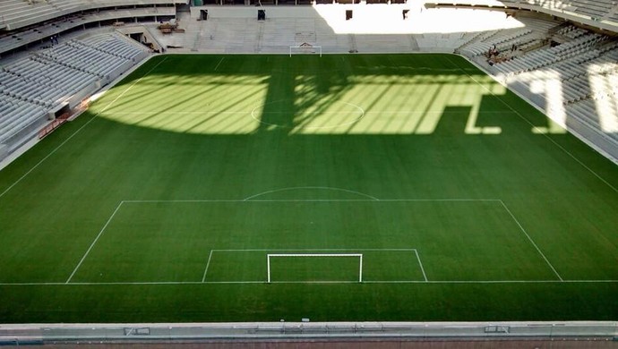 Arena da Baixada, estádio do Atlético-PR, com linhas (Foto:  André Vidolin)