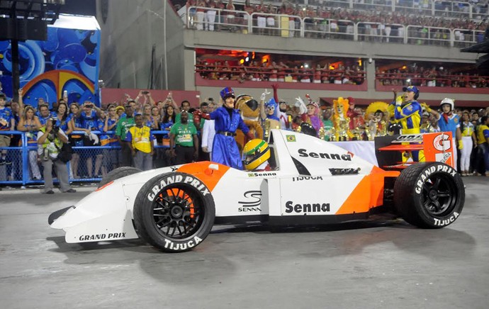 Carnaval - Sapucaí - Desfile Unidos da Tijuca - Senna (Foto: André Durão)