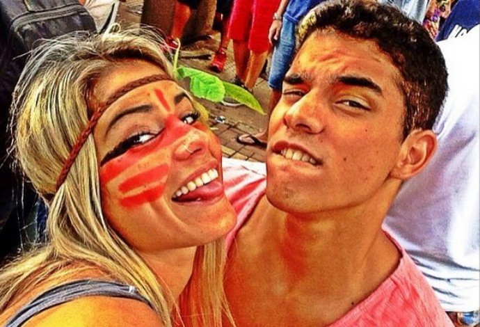 selfie luana pinheiro carnaval judo belo horizonte (Foto: Reprodução/Instagram)