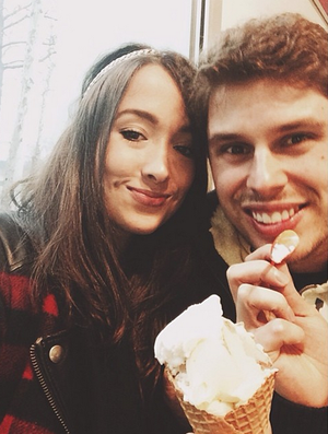 Bruninho vôlei e Ana Gabriela (Foto: Reprodução/Instagram)