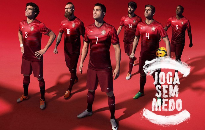 Cristiano Ronaldo novo uniforme Portugal (Foto: Divulgação)