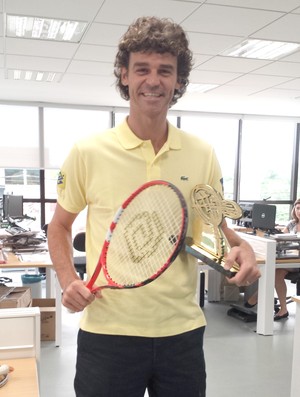 tênis gustavo kuerten guga aberto do brasil (Foto: Felipe Coelho)