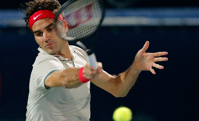 Tênis roger Federer  ATP de Dubai (Foto: Agência Reuters)