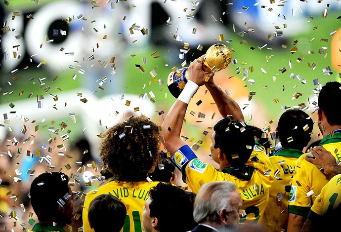 thiago silva troféu brasil copa das confederações (Foto: Alexandre Durão / Globoesporte.com)