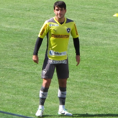 Lodeiro Treino Botafogo Libertadores (Foto: Gustavo Rotstein)