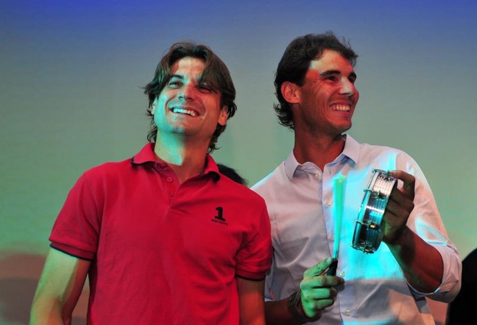 tênis rafael nadal david ferrer festa rio open (Foto: Divulgação)