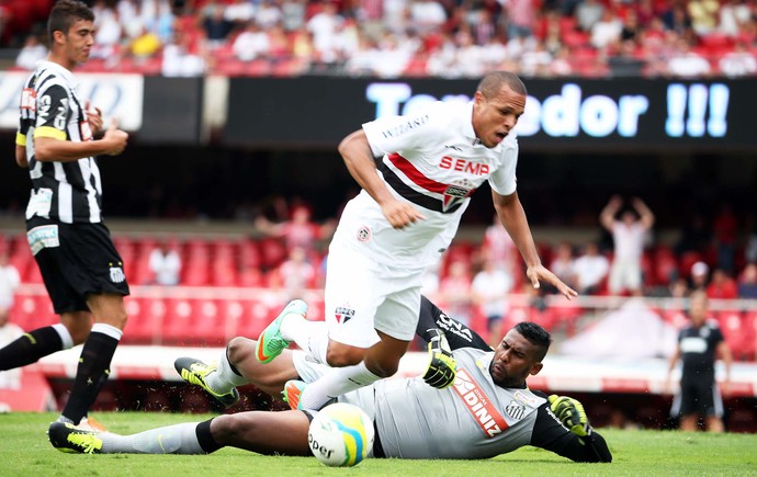 luis fabiano aranha santos x são paulo (Foto: Marcos Ribolli)