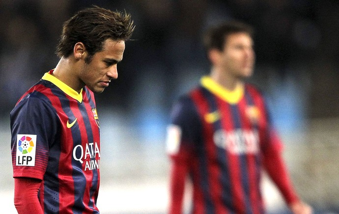 Neymar derrota Barcelona contra Real Sociedad (Foto: EFE)