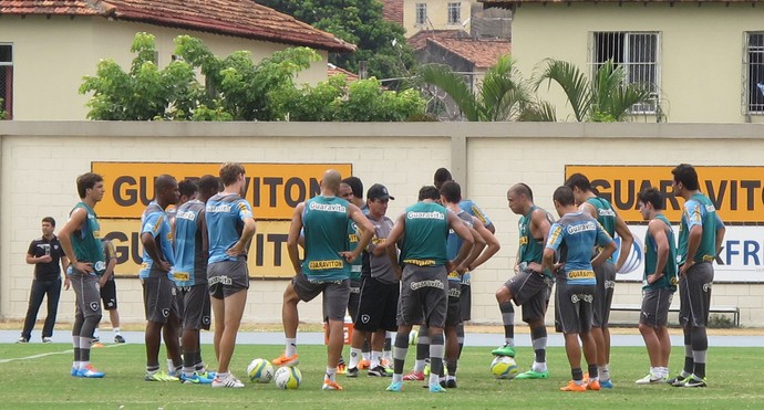 botafogo treino (Foto: Fred Huber)