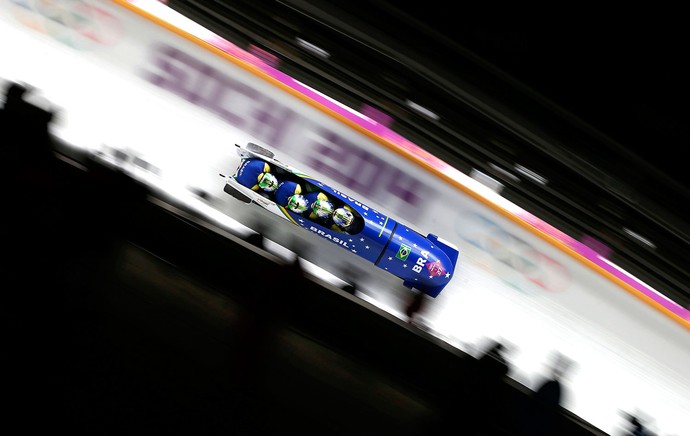 Edson Bindilatti equipe Brasil bobsled em Sochi (Foto: Reuters)