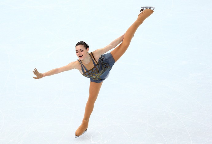 Adelina Sotnikova Patinação Sochi (Foto: Getty Images)