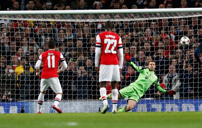 Arsenal x Bayern (Foto: Reuters)