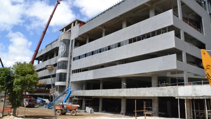 Arena da Baixada Atlético-PR 19 de fevereiro fachada (Foto: Site oficial do Atlético-PR/Divulgação)