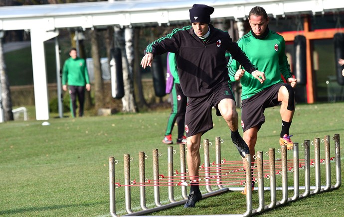 Treino Milan Kaká (Foto: Afp)