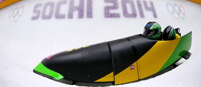 Jamaica compete mais uma vez no bobsled e se despede de Sochi (Foto: Getty Images)