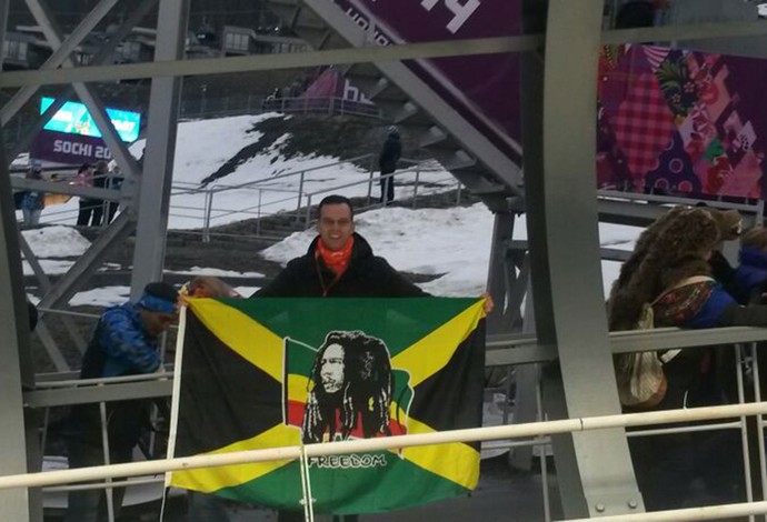 Jamaica no bobsled (Foto:  Amanda Kestelman )