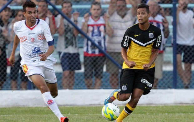 Geuvanio, Penapolense x Santos (Foto: Célio Messias)