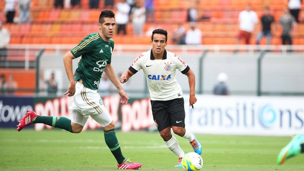 Jadson, Corinthians x Palmeiras (Foto: Marcos Ribolli)