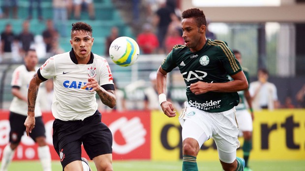 guerrero, Corinthians x Palmeiras (Foto: Marcos Ribolli)