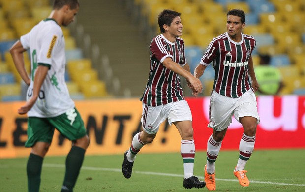 Conca e Jean, Fluminense x Boavista (Foto: Agência Photocamera)