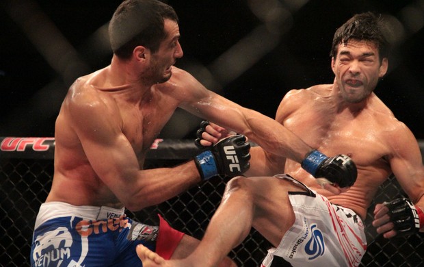 Gegard Mousasi Lyoto Machida UFC Jaraguá do Sul (Foto: Rodrigo Malinverni)