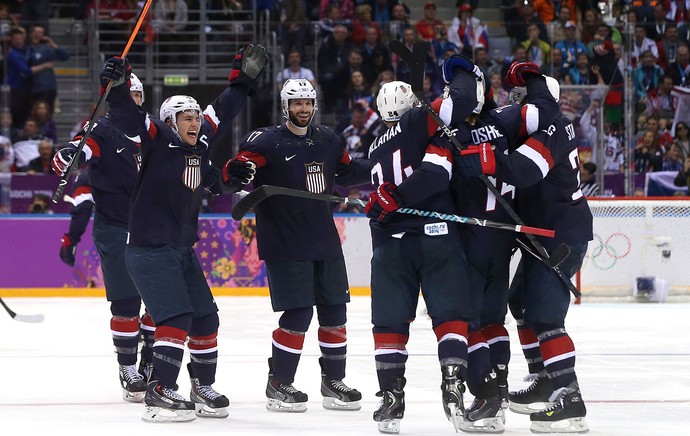 USA x Russia Hoquei Sochi (Foto: Getty Images)