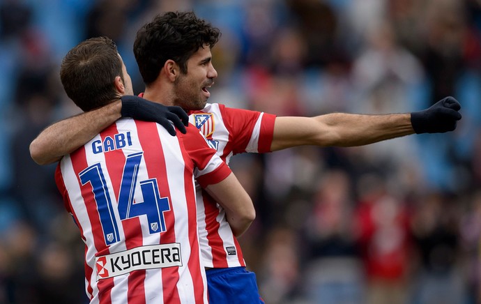 Diego Costa Atlético de Madri (Foto: AFP)