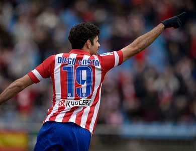 Diego Costa Atlético de Madri (Foto: AFP)