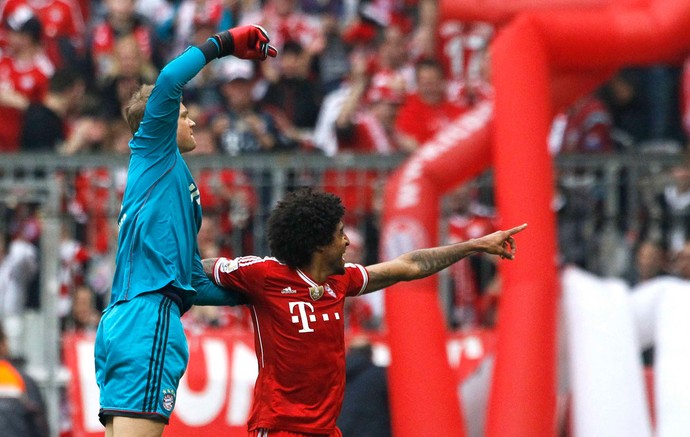 Dante bayern de munique gol Freiburg (Foto: Agência Reuters)