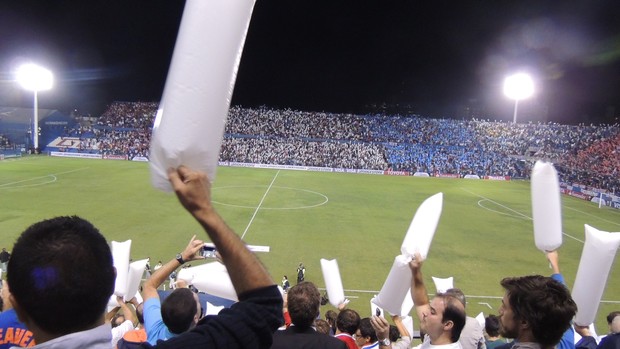 parque central grêmio nacional montevidéu uruguai (Foto: Lucas Rizzatti/GloboEsporte.com)