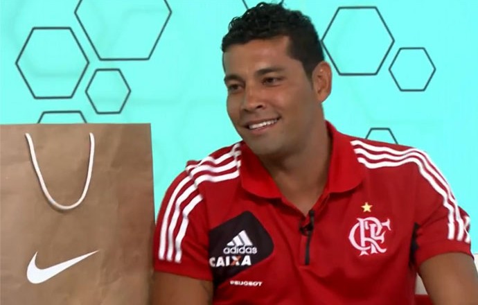 Mosaico André Santos Flamengo (Foto: Reprodução / SporTV)