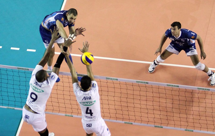 Volei - Minas x Cruzeiro (Foto: Orlando Bento/Minas Tênis CLube)