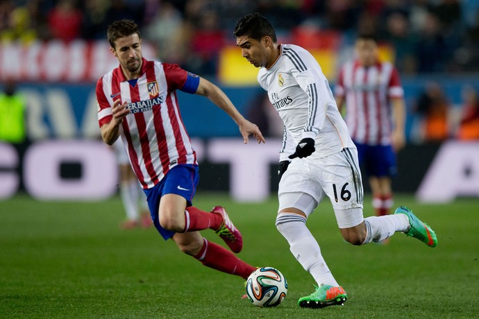 casemiro Atletico Madrid x Real Madrid  (Foto: Getty Images)