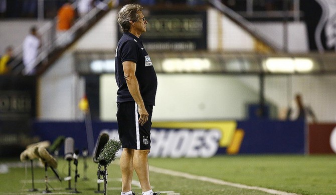 Técnico Oswaldo de Oliveira Santos Comercial (Foto: Ricardo Saibun/ Santos FC)